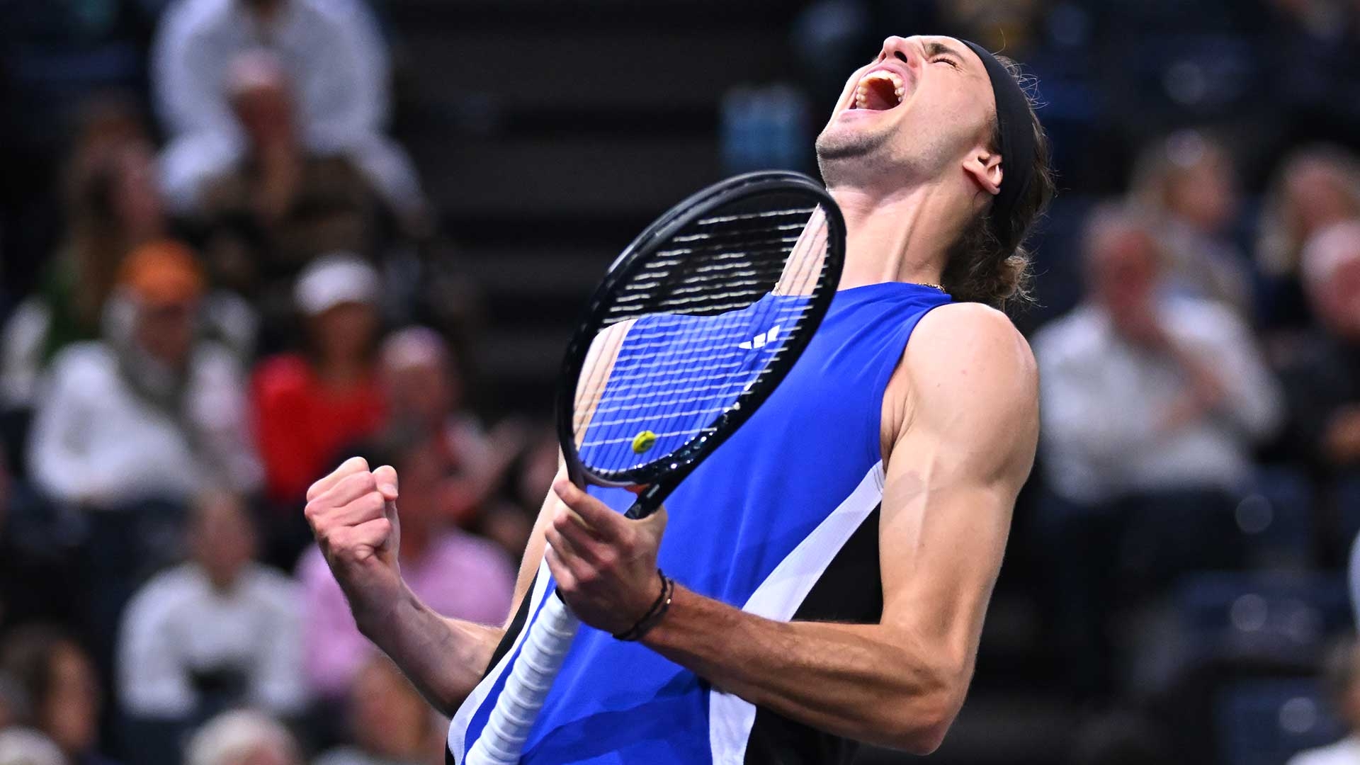 包含西班牙网球队力克法国网球队，兹维列夫高光表现的词条