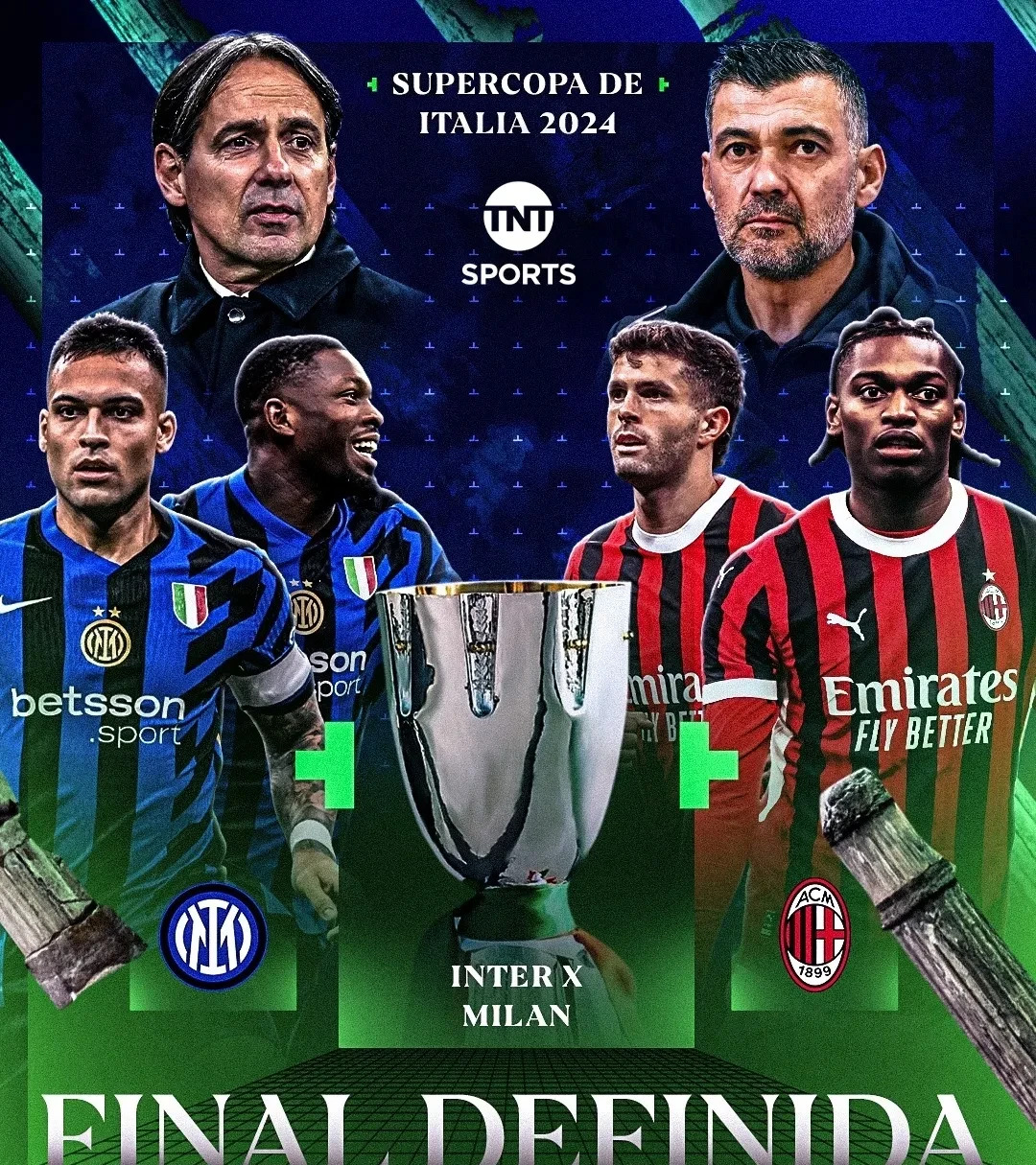 包含米兰德比，国际米兰1-1战平AC米兰的词条