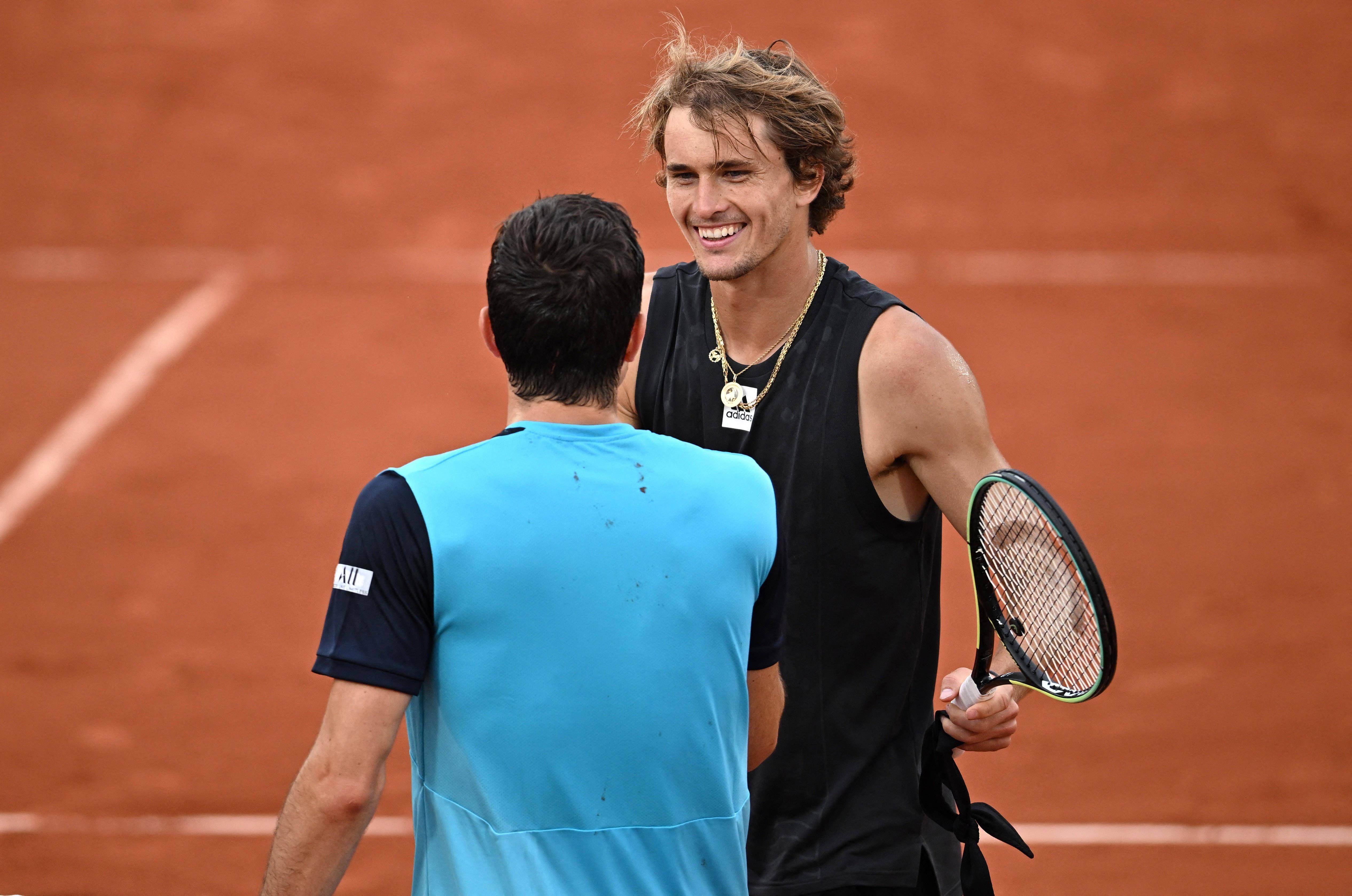 欧洲网球队完胜德国网球队，兹维列夫统治全场的简单介绍