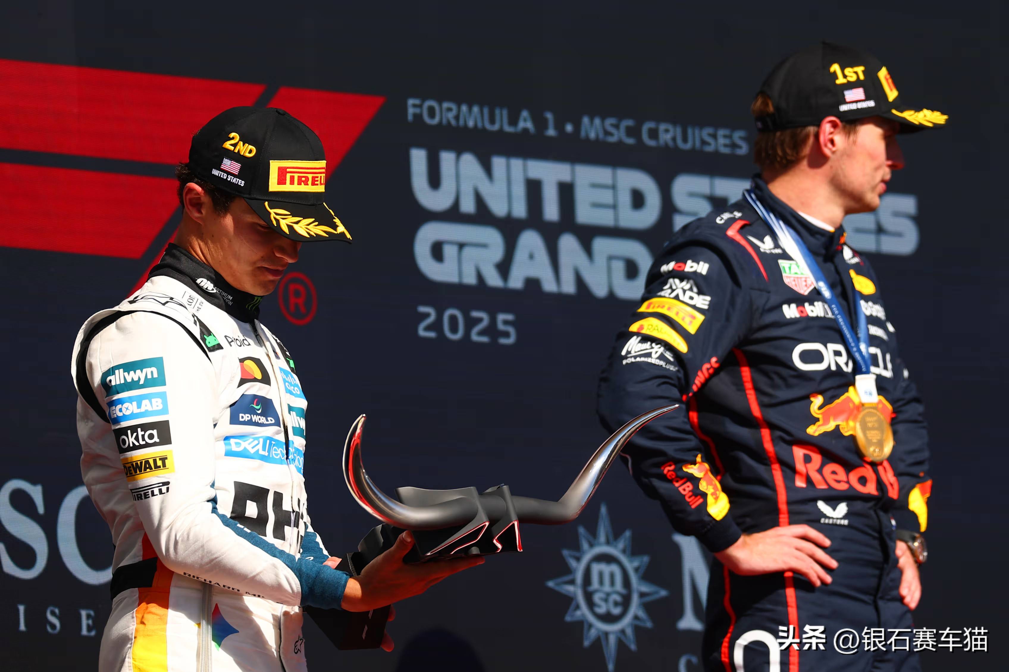 包含迈凯伦完胜索伯车队，诺里斯点燃赛场的词条